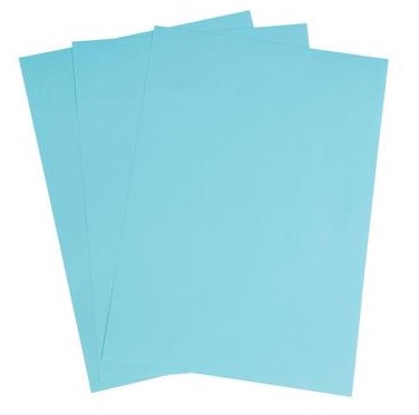 Бумага в листах с210-1 голубая